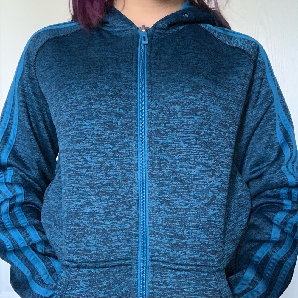 ✨ Adidas blue jacket